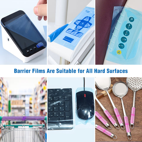 OneMed Dental Barrier Film Blue 4 Rolls 4800 Perforted Sheets 4"x6"