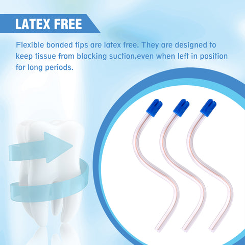 OneMed Dental Disposable Saliva Ejector 100/Bag