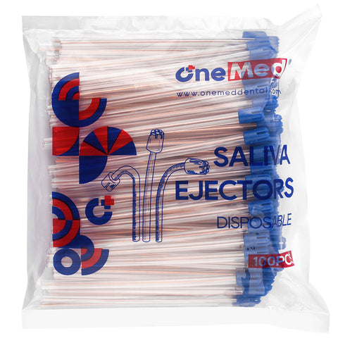 OneMed Dental Disposable Saliva Ejector 100/Bag