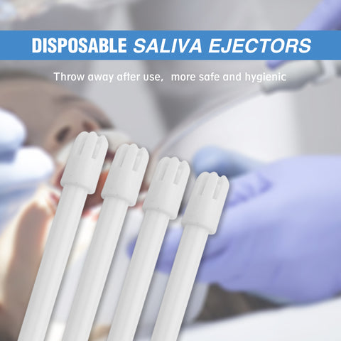 OneMed Dental Disposable Saliva Ejector 1000/10 Bags