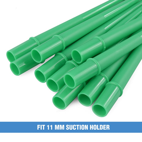 250(10 Bags) OneMed Dental Disposable Large Green 1/4" Surgical Aspirator Tips