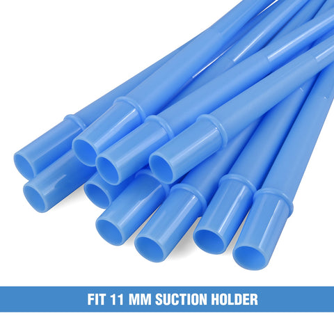 250(10 Bags) OneMed Dental Disposable Small Blue 1/16" Surgical Aspirator Tips