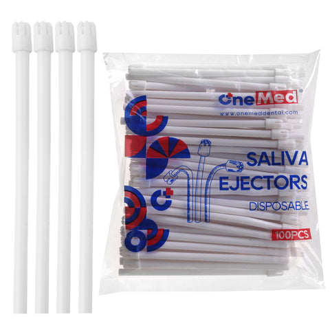 OneMed Dental Disposable Saliva Ejector 1000/10 Bags